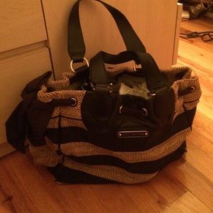 Juicy couture straw tote