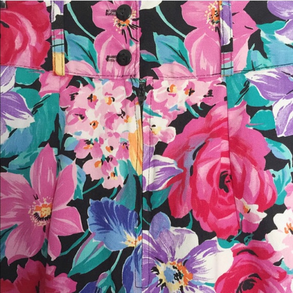 Vintage Floral Pencil Skirt - Picture 2 of 2