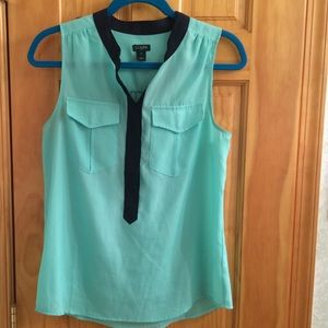 Jcrew sleeveless top size 4