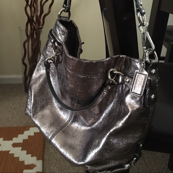 Silver Coach Bag - Picture 1 of 2