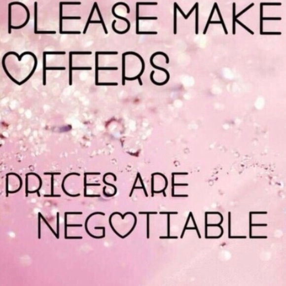 don't be shy, make an offer.