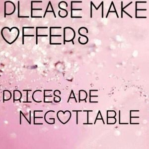 don't be shy, make an offer.