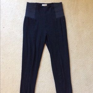Silence and Noise high waist black pants