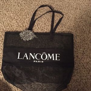 Black lancome tote