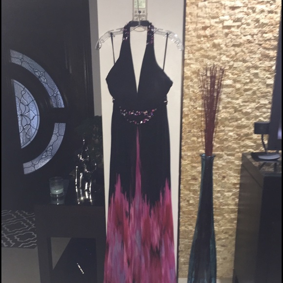 Jovani silk prom dress