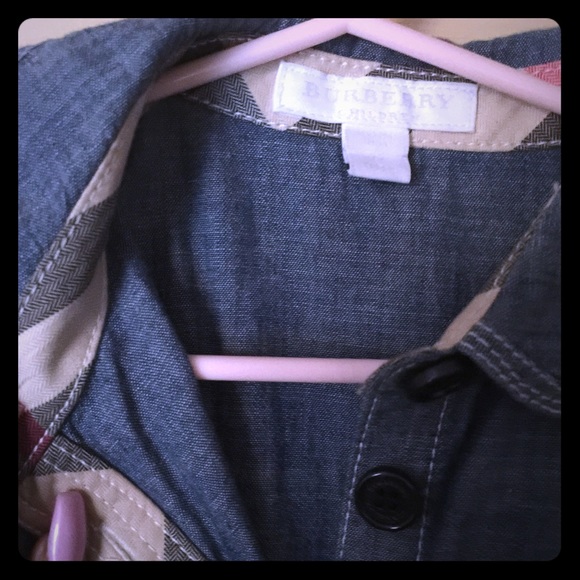 🚫SOLD🚫BURBERRY JEAN DRESS (girls)