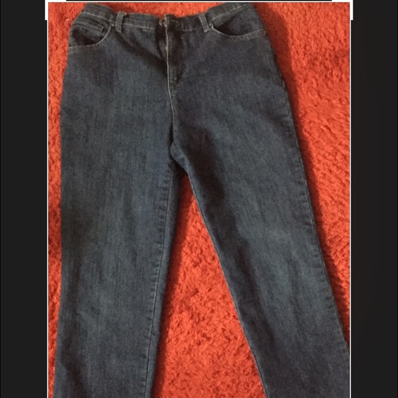 Mom Jeans (Dark Blue)