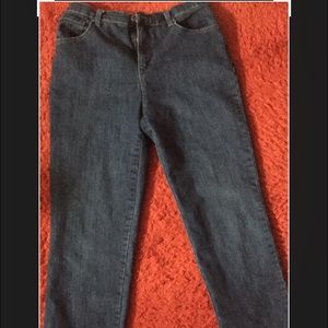 Mom Jeans (Dark Blue)