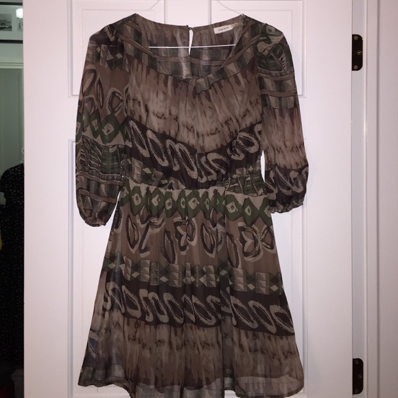 Freebird pattern dress