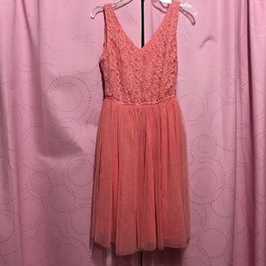 Coral Dress