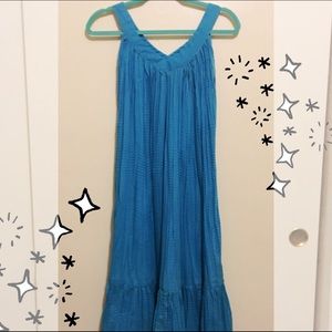 True vintage crinkle cotton free size dress