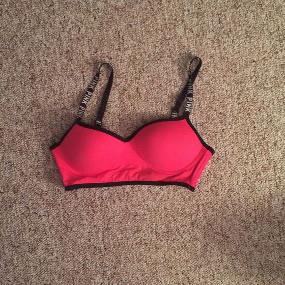 Pink Sports Bra
