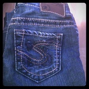 Used-Like New Silver Jean Suki Jegging W25 L31