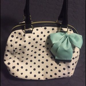 Betsey Johnson polka dot bag