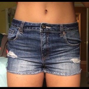 jean shorts