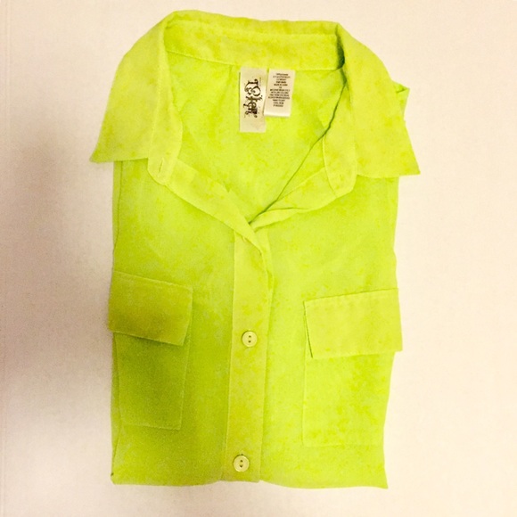 Sheer Button Down Tunic - Picture 2 of 3