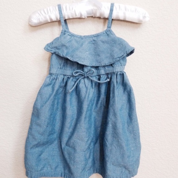 Chambray Flutter Top