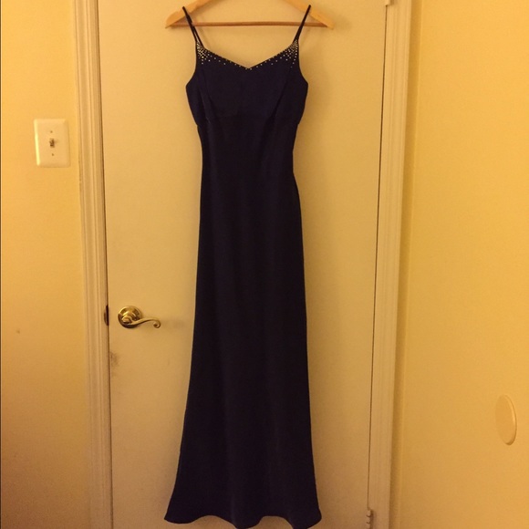 Jessica McClintock rhinestone gown, 3