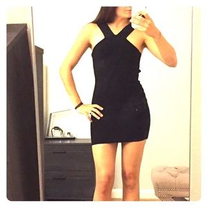 Marciano Black Bodycon Party Dress