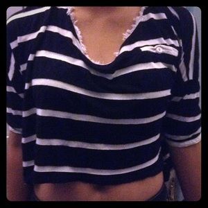 Stripped crop top