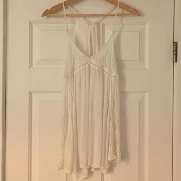 MOVING SALE Kimchi Blue Lace Inset Tank