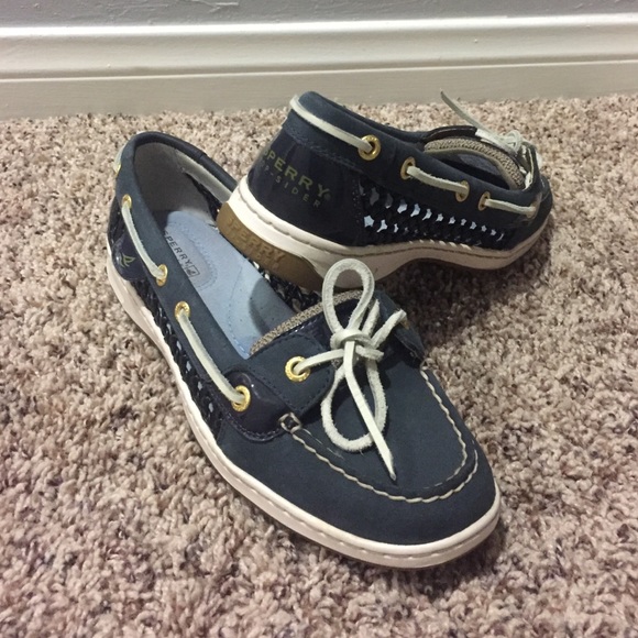 Women's navy blue Sperry's! Brand new. - Picture 1 of 2