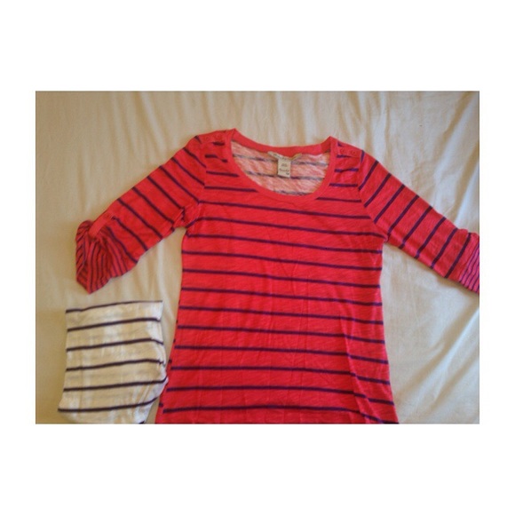 Red and white t-shirts
