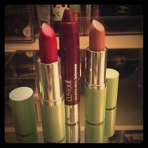 Clinique Lipstick Set of Three