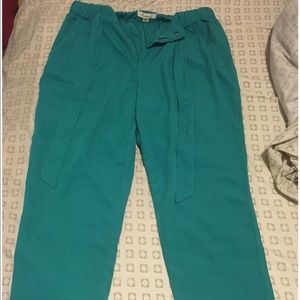 Teal pants