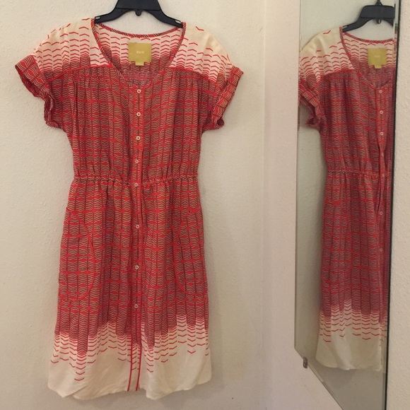 Anthropologie Maeve Veronia Shirtdress