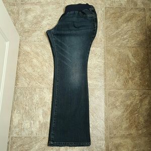 🔴SOLD On Merc🔴 Dark Wash Bootcut Maternity Jeans