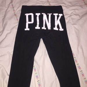Victoria Secret Pink printed leggings