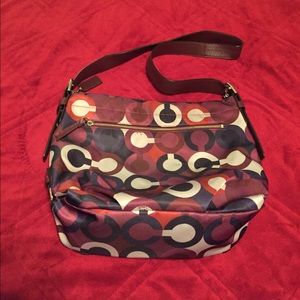 Authentic COACH Signature Crossbody - Multi