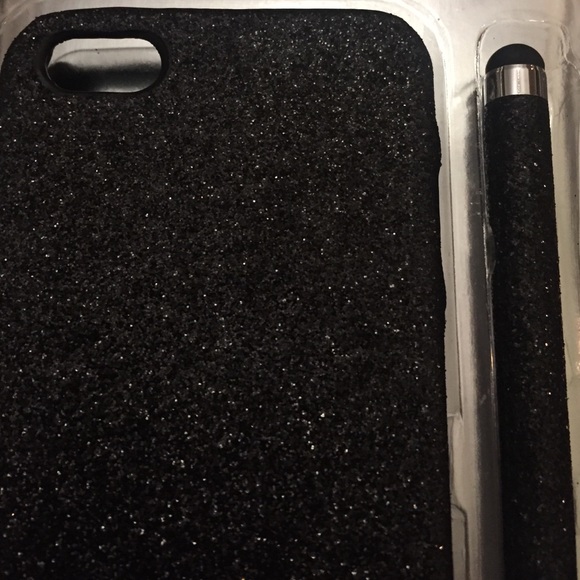 Glitter iPhone 5 Snap Case + Stylus Set - Picture 2 of 3