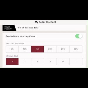 Bundle Discount on My Closet