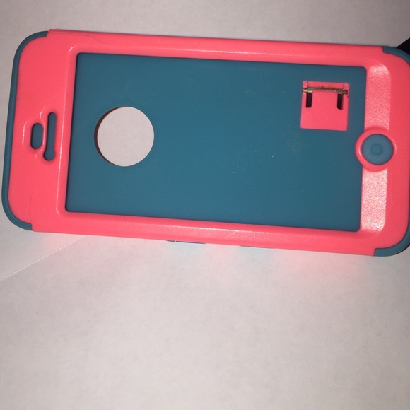 iPhone 5C Case pink/blue - Picture 3 of 3