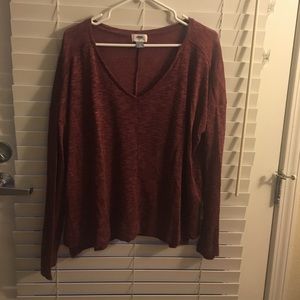 Cozy, V neck, light sweater