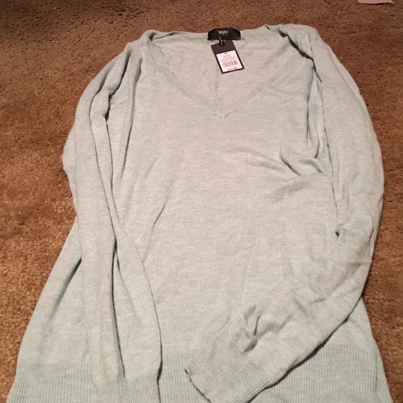 Mossimo Supply Co. Sweaters - Medium mossimo sea green v neck sweater with tags