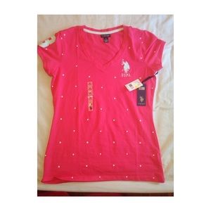 Polo pink shirt