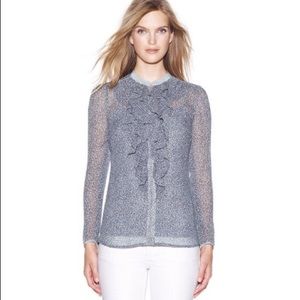 Tory burch raindrop blouse. NWT