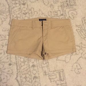 AE khaki shorts