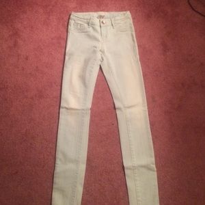 Light wash jeggings