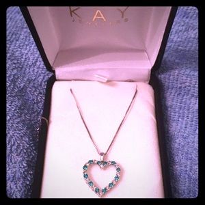 Diamond heart necklace