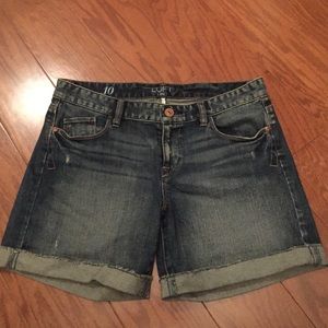Loft jean shorts