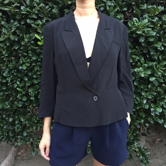 Miu Miu silk cropped blazer, size 36