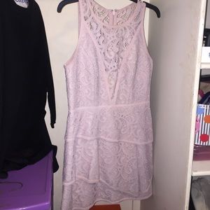 BCBGMAXAZRIA size 10 lilac dress