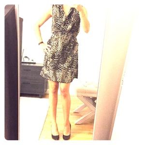 American Rag Cie Animal Print Dress
