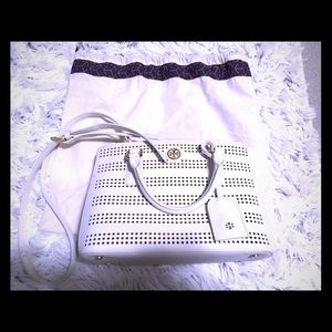 Tory Burch Micro double zip tote