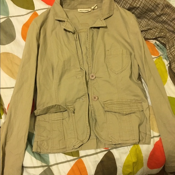 DKNY tan jacket