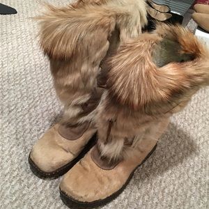 Real Fur Winter Boots